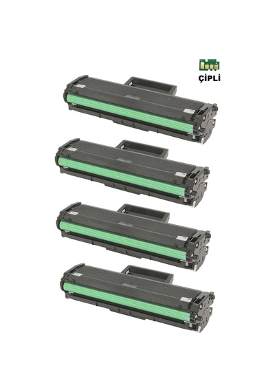Hp M135 M137 107a W1106a 106a Çipli Uyumlu Toner 4'lü Paket