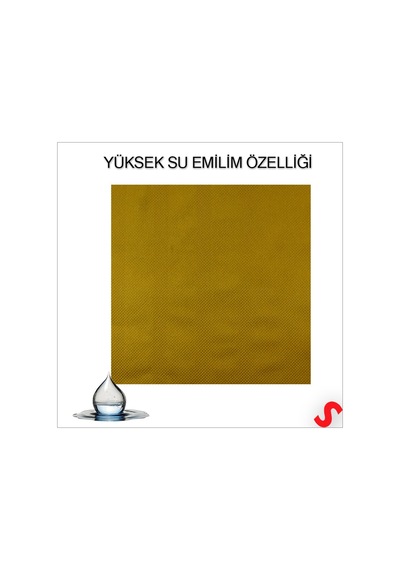 Altın Peçete - 33cm X 33cm - 20 Adet