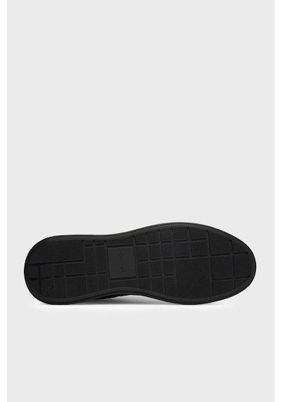 Calvin Klein Deri Logolu Sneaker Ayakkabı Hm0hm023260gj Erkek Ayakkabı Hm0hm02326 0gj Siyah