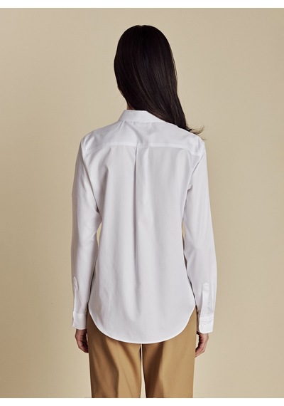 Brooks Brothers Beyaz Kadın Gömlek Bbss26fsh001