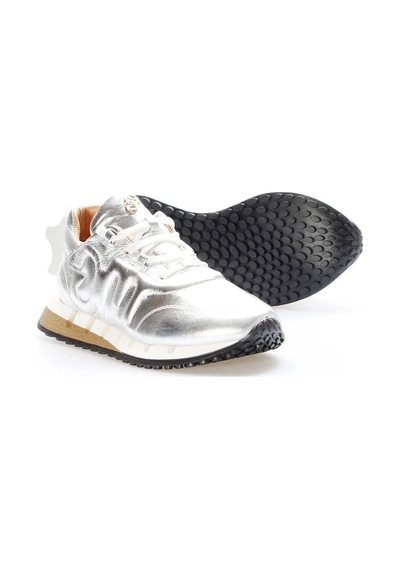 Fast Step Hakiki Deri Kadın Casual Ayakkabı 167za40046-3 Gümüş