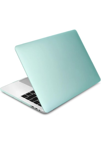 Arabulalaca Macbook Pro 13 Inç A2338 A2686 A2289 A2159 A2251 Işlemçi Kılıf Hardcase Kapak + Klavye Koruyucu +ekran Koruyucu 3 Su Yeşili