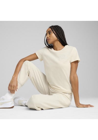 Puma 68498287 Script Tee Kadın Spor Tişört Renkli