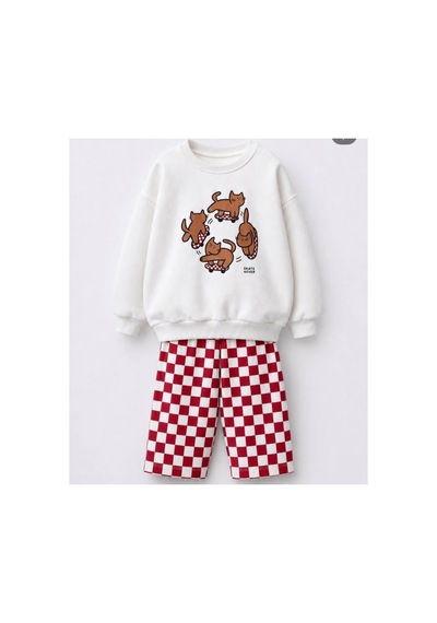 Luccokids Cocuk Alt Üst Takım Çok Renkli Çok Renkli