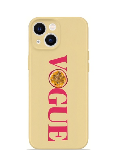 Apple iPhone Uyumlu 15 Vorian İnce Kamera Korumalı Mika Kılıf Vogeue Passion Vogeue Passion Mika