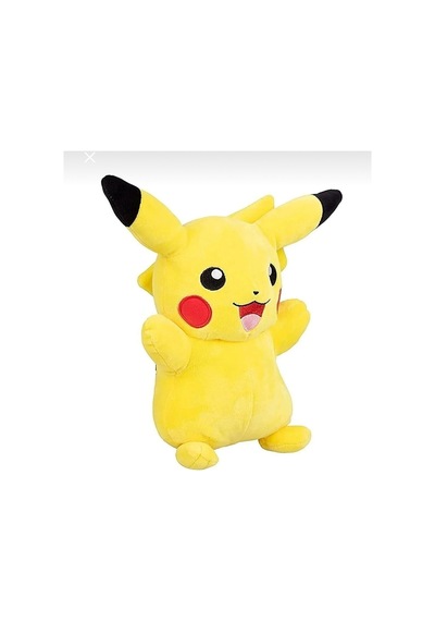 Büyük Boy Pikachu Peluş Oyuncak Pikaçu Oyuncak 35 Cm Sarı