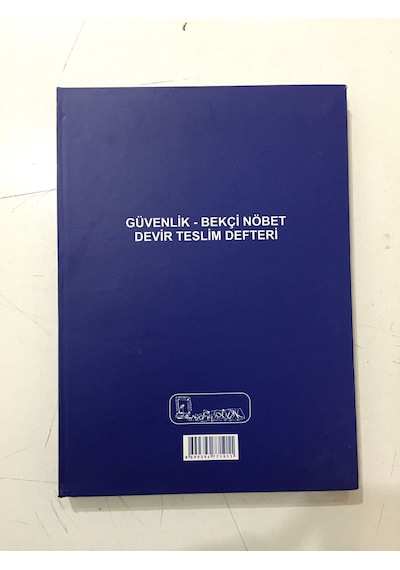 Kocaoluk Güvenlik-Bekçi Nöbet Devir Teslim Defteri