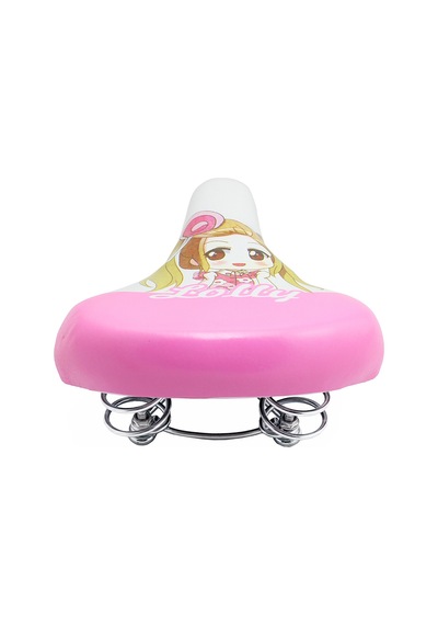 Lolly Pembe Kız Çocuk Bisiklet Selesi Yaylı