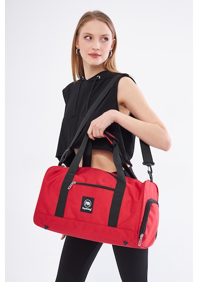 Superbag Seyahat Spor Çantası Kırmızı Kadın Erkek Unisex