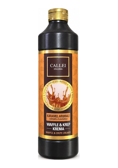 Callei Karamel Waffle Çikolatası Şişe 1 KG