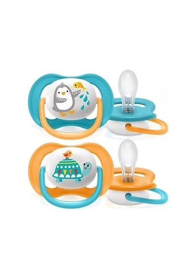 AVENT ULTRA AİR 6-18 AY ERKEK 2 Lİ EMZİK Çok Renkli