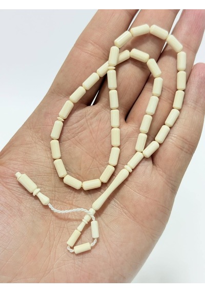 Kesme Fildişi Tesbih 8,5 Gram - Koleksiyonluk Fil Dişi Tespih F047