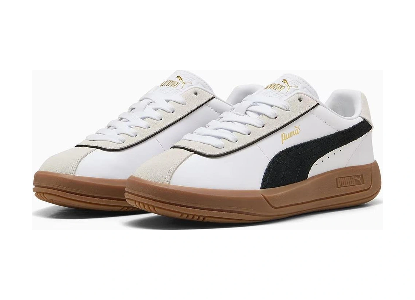 Puma 400364 01 Club Klassika Beyaz-siyah Kadın Spor Ayakkabı Beyaz