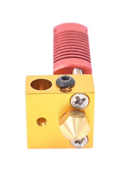 Koodmax 3d Yazıcı Cr10 Isıtıcı Blok Mk7/mk8 Baskı Kafası Bakır Renk Alüminyum Blok