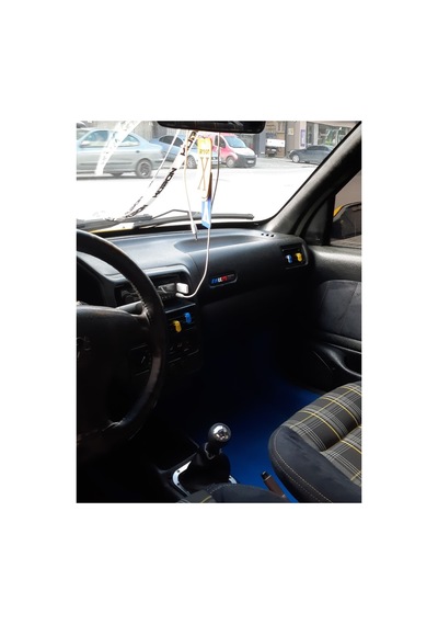 Peugeot 106 Rallye Torpido Yazısı 3d Petg Baskı Oem Görünüm Çift Taraflı Bantlı İç Aksesuar
