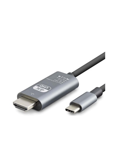 Type-c To Hdmı Kablo Hdtv 4k Ultra Hd Pvc Gri Hdx7853