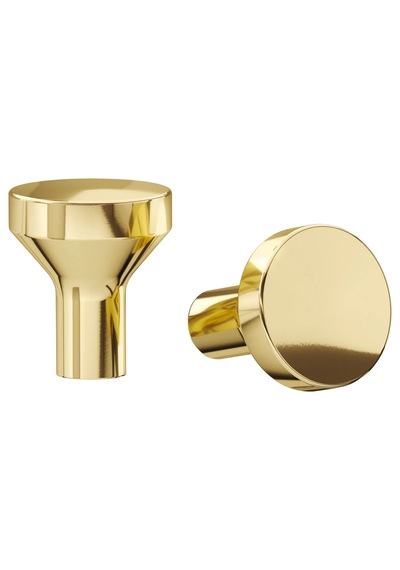 Ikea Bagganäs Topuz 21 Mm, 2 Adet Altın