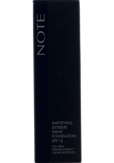 Note Cosmetics Mattifying Extreme Wear Mat Bitişli SPF 15 Kapatıcı Fondöten 08 Sunny