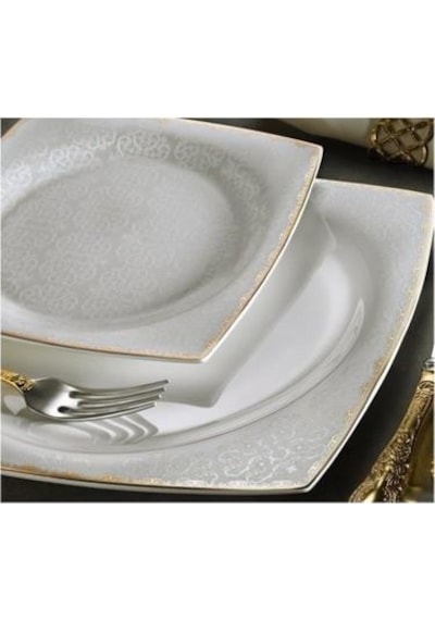Aryıldız Bone Square Porselen 60 Parça Yemek Takımı Ar31018