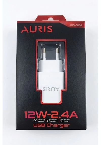 Auris Ch28 Usb Şarj Başlığı 12w- Hızlı 2.4 A