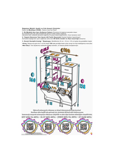 Ohbe 55 + 45cm Genişlik 160cm Boy 32,5cm Derinlik Kirli Sepetli 2 Kapak 3 Çekmeceli Çok Amaçlı Banyo Dolabı 55 + 45 Cm Ohbe 55 + 45cm Genişlik 160cm Boy 32,5cm Derinlik Kirli Sepetli 2 Kapak 3 Çekmeceli Çok Amaçlı Banyo Dolabı 55 + 45 Cm