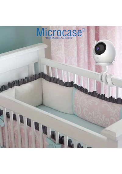 Microcase Esnek Web Kamera Bebek Kamerası Telefon Tutucu - Al5143 Siyah