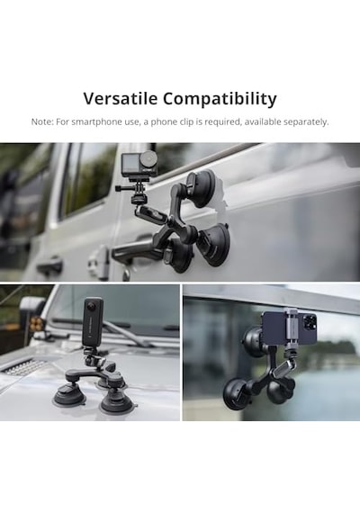 Pgytech Hero 13/12 İçin Caplock Üçlü Vantuz Tutucu, Djı Osmo 360/action 6/pocket 4/3 İçin, 1/4"-20 Dişli Adaptörlü, Insta360 Ace Pro 2/x5/one Rs İçin Aksiyon Kamerası Pgytech Hero 13/12 İçin Caplock Üçlü Vantuz Tutucu, Djı Osmo 360/action 6/pocket 4/3 İçin, 1/4"-20 Dişli Adaptörlü, Insta360 Ace Pro 2/x5/one Rs İçin Aksiyon Kamerası