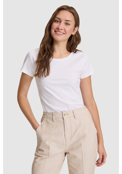 U.S. Polo Assn. U.s. Polo Assn. Kadın Beyaz Tişört Basic 50324939-vr013