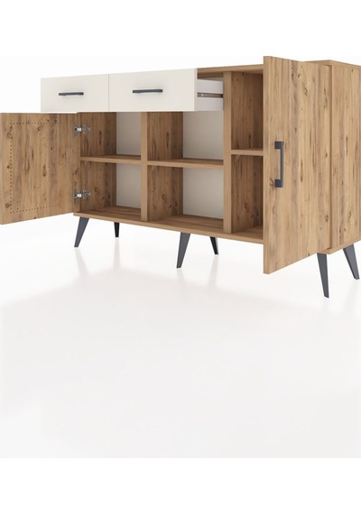 Arges Konsol 3 Raflı 2 Çekmeceli 3 Kapaklı 132x30x83 Çam-çam/aytaşı Çam/aytaşı Arges Konsol 3 Raflı 2 Çekmeceli 3 Kapaklı 132x30x83 Çam-çam/aytaşı Çam/aytaşı