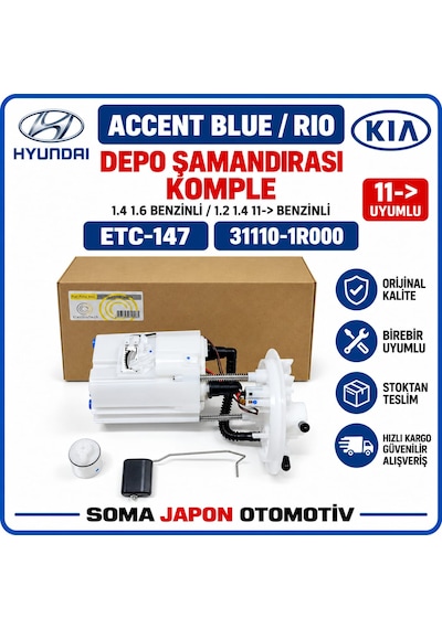 Accent Blue/rio 1.4-1.6 Benzinli-1.2-1.4 2011 Sonrası Benzinli Depo Şamandırası Etc-147