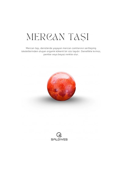 Mercan Doğaltaş Bileklik