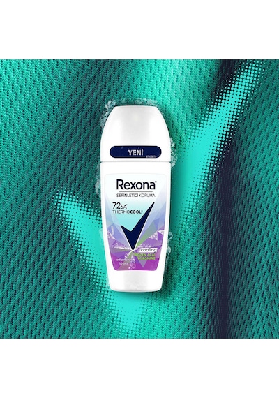 Rexona Thermocool Kadın Roll On Deodorant Frozen Açai & Jasmine 50 Ml X2