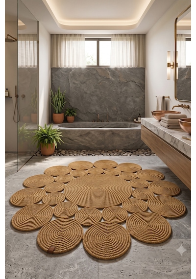 Jüt Hasır Yuvarlak Kilim Halı Yolluk Dekoratif Örgü Halı Doğal Görünümlü Bohem Kilim Salon Oturma Odası Balkon Mutfak Yatak Odası Koridor 7221bambu Jüt Hasır Yuvarlak Kilim Halı Yolluk Dekoratif Örgü Halı Doğal Görünümlü Bohem Kilim Salon Oturma Odası Balkon Mutfak Yatak Odası Koridor 7221bambu