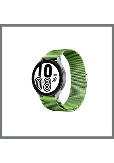 Mmb-trade Watch 20mm Metal Mıknatıslı Kordon - Yeşil Mmbz
