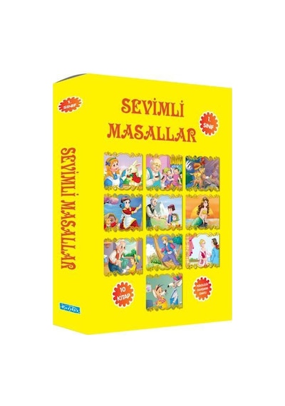 Parıltı 1. Sınıf Sevimli Masallar 10 Kitap Set