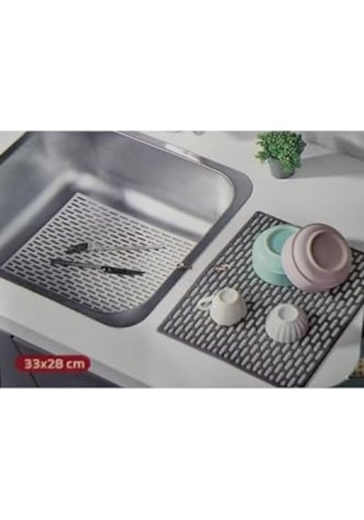Silikon Lavabo Buzluk Matı 33x28 Cm Renk 1 Adet Gp115 Genel