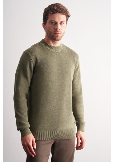 İmza Açık Yeşil Yarım Balıkçı Yaka Uzun Kol Cepsiz Comfort Fit Casual Pamuklu Triko Kazak 1012255203 Açık Yeşil İmza Açık Yeşil Yarım Balıkçı Yaka Uzun Kol Cepsiz Comfort Fit Casual Pamuklu Triko Kazak 1012255203 Açık Yeşil