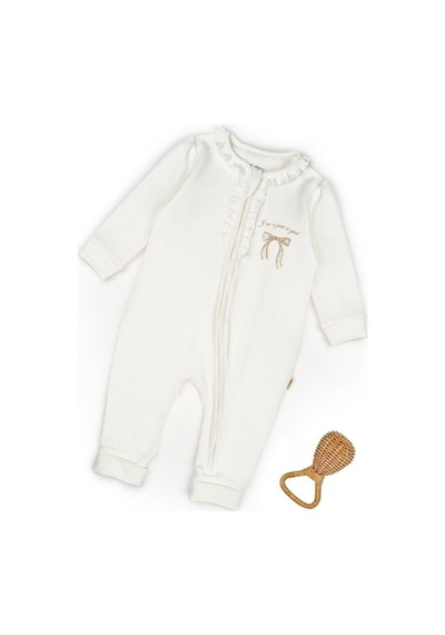 Babycosy Organic Wear Bebek Tulum %100 Organik Pamuk , Bebek - Yenidoğan- Csy8151 Taş