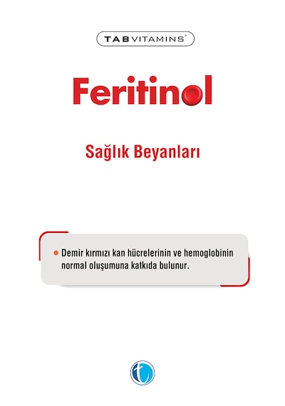 Tabvitamins Feritinol 30 Saşe
