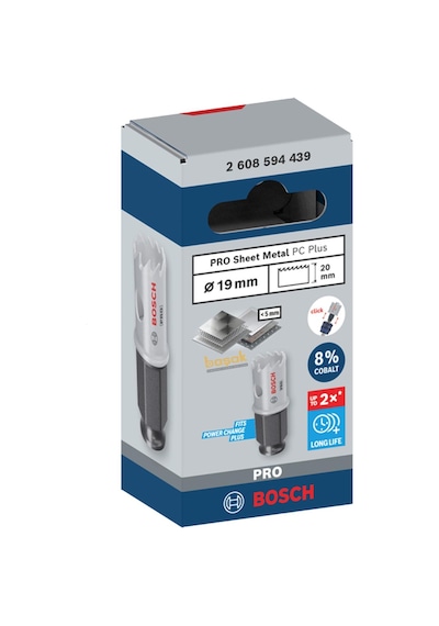 Bosch Pro 19 Mm İnox Ve Çelik Kesim Panç 2608594439