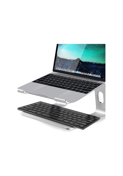 M5 Pc Stan Alüminyum Ergonomik Katlanır Apple Uyumlu MacBook Bilgisayar Standı