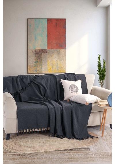 Noble 200x230cm Çift Kişilik Pike Füme - 657656279 Füme - 657656279 Füme