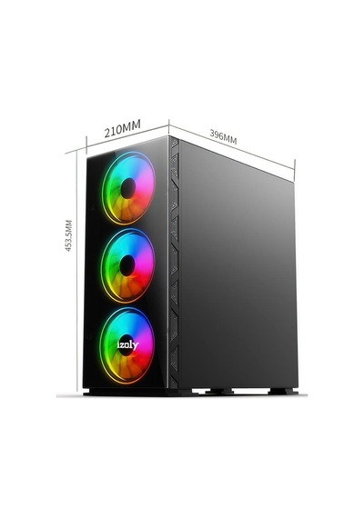 Izoly ST999497 i7-12700F 16 GB 512 GB M.2 NVMe RTX4060 8 GB Free Dos Masaüstü Oyuncu Bilgisayarı