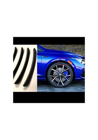 Bmw E90 E91 E92 E93 Uyumlu Sarı Çamurluk Dodiği Çıtası 4 Prc Flap Set 2005-2013