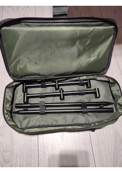 Monozone Olta Çubuğu Tutacağı 2 Rods Kit Ayak Çantalı Buzz Sticks