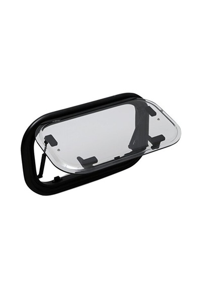 Obus Karavan Babarvy 50x30cm 90 Amortisörlü Karavan Camı / Pence Çok Renkli