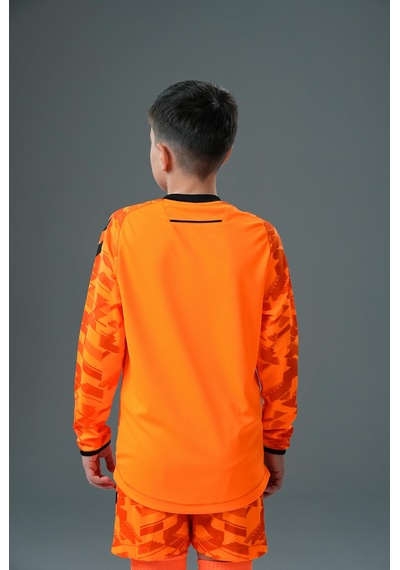 Hummel Line Kaleci Tek Üst Forma Neon Turuncu Çocuk