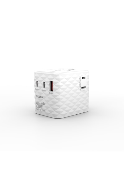 Truebo Multitravel Travel Adapter & Charger Evrensel Seyahat Adaptörü