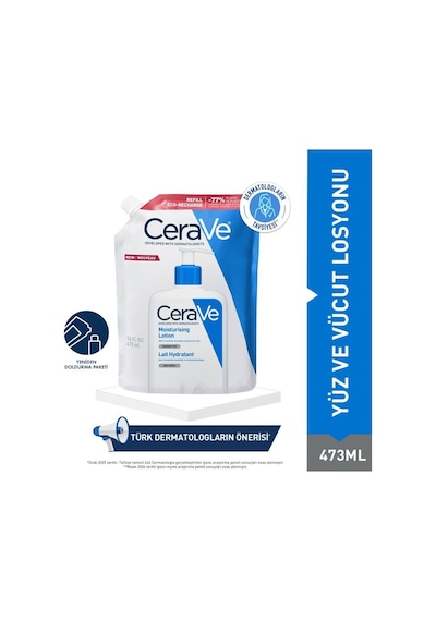 Cerave Nemlendirici Losyon Refill 473 Ml - Kuru Ve Çok Kuru Ciltler
