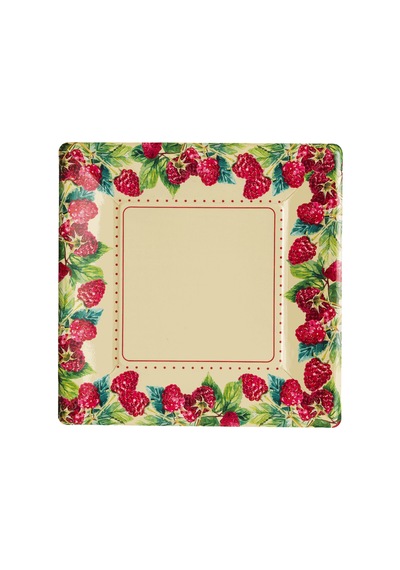 Mix&match Kağıt Tabak 26x26 Cm 12'li Paket Beyaz